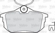 Комплект тормозных колодок VALEO 598319