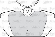 Комплект тормозных колодок VALEO 551040