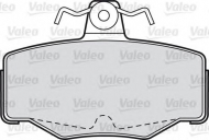 Комплект тормозных колодок VALEO 598057