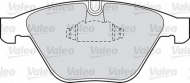 Комплект тормозных колодок VALEO 598410