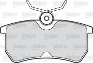 Комплект тормозных колодок VALEO 598431