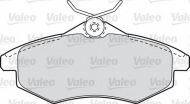 Комплект тормозных колодок VALEO 598500