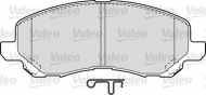 Комплект тормозных колодок VALEO 598886