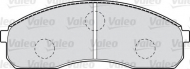Комплект тормозных колодок VALEO 598821