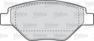 Комплект тормозных колодок VALEO 598557