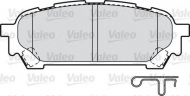 Комплект тормозных колодок VALEO 598875
