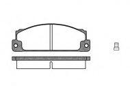 Комплект тормозных колодок WOKING P1223.02
