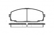 Комплект тормозных колодок WOKING P5213.00