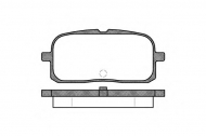 Комплект тормозных колодок WOKING P6153.00