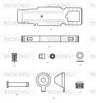 Комплектующие WOKING ACA8553.00