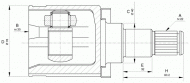 Шарнирный комплект OPEN PARTS CVJ5634.20