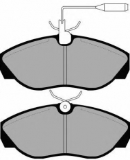 Комплект тормозных колодок Brake ENGINEERING PA1042