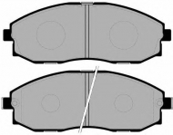 Комплект тормозных колодок Brake ENGINEERING PA1242
