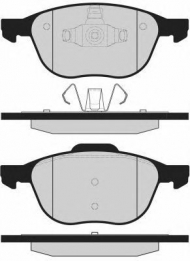 Комплект тормозных колодок Brake ENGINEERING PA1627