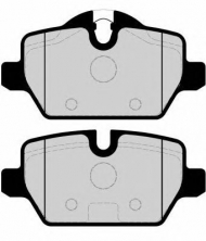 Комплект тормозных колодок Brake ENGINEERING PA1662