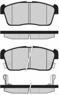 Комплект тормозных колодок Brake ENGINEERING PA1668