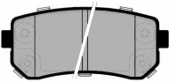 Комплект тормозных колодок Brake ENGINEERING PA1708