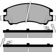 Комплект тормозных колодок Brake ENGINEERING PA477