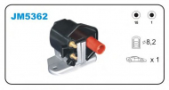 Катушка зажигания JANMOR JM5362