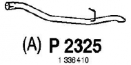 Трубка FENNO P2325