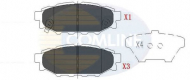 Комплект тормозных колодок COMLINE CBP36052