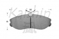 Комплект тормозных колодок KAISHIN D1213