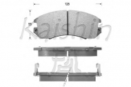 Комплект тормозных колодок KAISHIN D7014