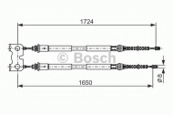Трос BOSCH 1 987 477 835