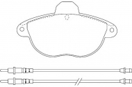 Комплект тормозных колодок WAGNER WBP23146A