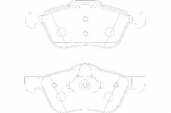 Комплект тормозных колодок WAGNER WBP23159A
