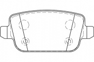 Комплект тормозных колодок WAGNER WBP24537A