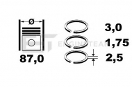 Комплект колец ET ENGINETEAM R1004500