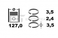 Комплект колец ET ENGINETEAM R1004600