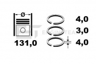 Комплект колец ET ENGINETEAM R1006400