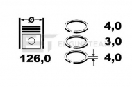 Комплект колец ET ENGINETEAM R1006800
