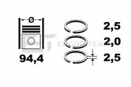 Комплект колец ET ENGINETEAM R1007100