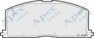 Комплект тормозных колодок APEC braking PAD421