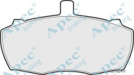 Комплект тормозных колодок APEC braking PAD69