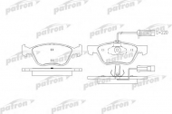 Комплект тормозных колодок PATRON PBP1052