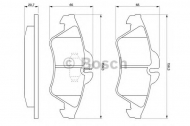 Комплект тормозных колодок BOSCH 0 986 424 218