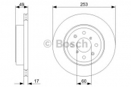 Тормозной диск BOSCH 0 986 479 370