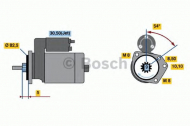 Стартер BOSCH 0 001 107 103
