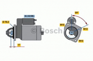 Стартер BOSCH 0 001 110 065
