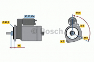 Стартер BOSCH 0 001 208 711