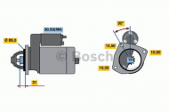 Стартер BOSCH 0 001 231 029