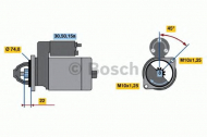 Стартер BOSCH 0 986 012 281
