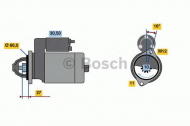 Стартер BOSCH 0 986 024 030