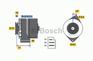 Генератор BOSCH 0 986 030 740
