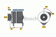 Генератор BOSCH 0 986 034 010