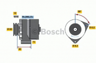 Генератор BOSCH 0 986 034 700